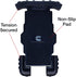 Cummins Windshield Phone Mount CMNWSPH, Suction Cup Phone Holder for Car or Truck Window or Dash, Universal Fit, Black