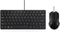 MCSaite Wired Mini Keyboard and Mouse Combo - USB 60% Keyboard with Keyboard Cover for Windows, PC, Laptop