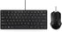 MCSaite Wired Mini Keyboard and Mouse Combo - USB 60% Keyboard with Keyboard Cover for Windows, PC, Laptop