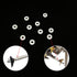 Gracilaria 10PCS (4.76x10x2mm) RC Boat Drive Shaft Spacer Gasket Motor Shaft Plastic Washer Gasket Sleeve for RC Boat