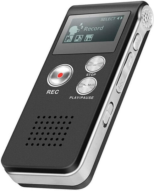 TEAMWILL Paranormal Ghost Hunting Equipment Digital EVP Voice Activated Recorder USB 8GB