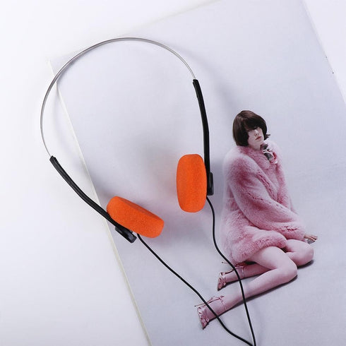 generic Mp3,Sports,Photo Retro On-Ear Headphones,Wired Stereo Headphones Lightweight Headphone with Adjustable Headband