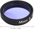 1.25 inch Moon Filter - Aluminum Alloy Sky Glow & Moon Filter Optical Glass for Telescope Eyepiece
