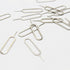 400pcs Beaupretty Sim Card Removal Pins Ejector Tool for Smartphones Universal Phone Sim Eject Pin Silver Metal
