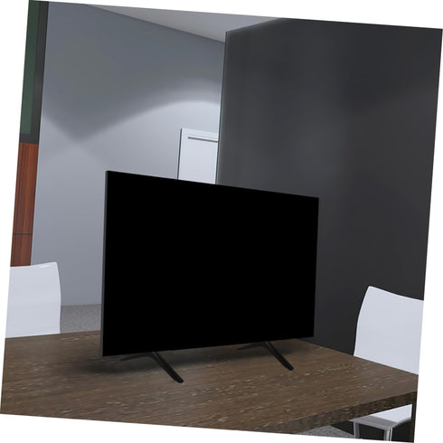 Garneck 1pair Heavy Duty No-Drill Tv Stand Mount Stable Base Height for Living Room Bedroom and Hotel Tv Tabletop