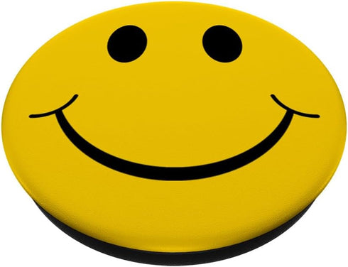 Vintage Retro Classic 70s Yellow Happy Face PopSockets Standard PopGrip