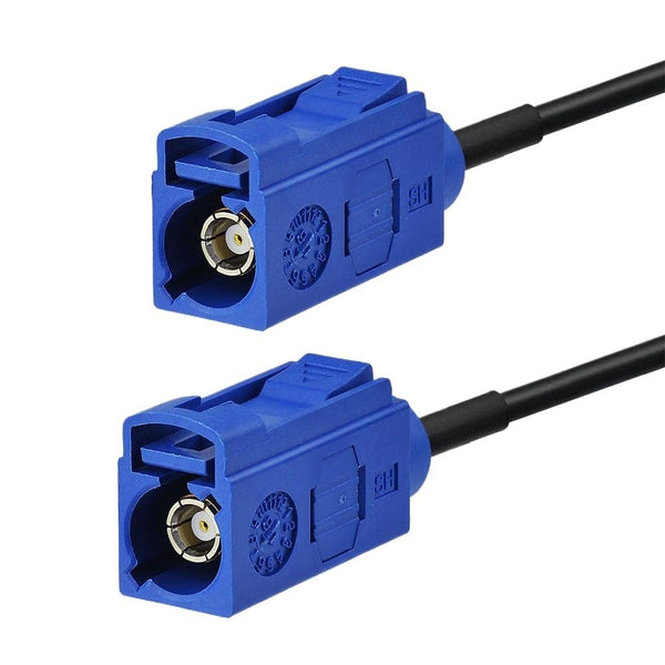 VSVAKHXC Fakra C Ja-ck to Female Straight Pigtail RG174 1.5M Feeder Cable Assembly