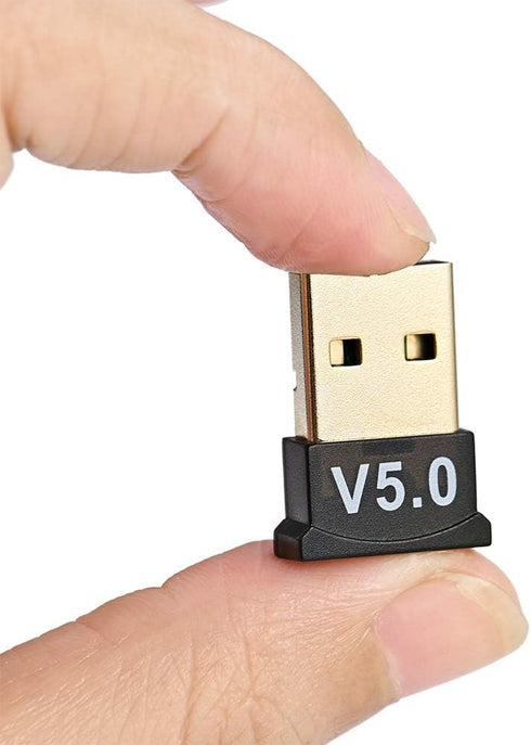 Bluetooth Adapter for PC, USB Bluetooth Adapter 5.0 Transmitter Bluetooth Dongle Stick Bluetooth Receiver Adapter for PC Notebook