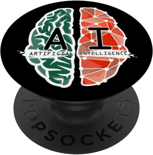 Artificial Intelligence Brain Design AI Robots Robotics Swappable PopGrip by PopSockets