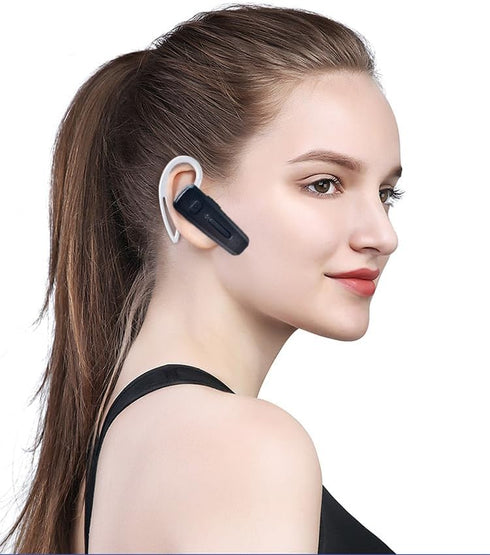 Replacement Ear Hooks for Bluetooth Headset, Universal Two Way Radio Earpiece, Small Clamp Ear Loop Clips, Clear, 6Pcs