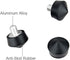 Foto&Tech 3/8" 3/8"-16 30mm 40mm (3 Universal Anti-Slip Rubber Foot Spike Compatible with Andoer Benro Gitzo Induro