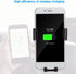 Car Mount Charger, 10W Fast Charging Bracket with 360 Degrees Rotation for Mobile Phones, Silver for S10, Note 10, Mate