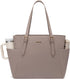 LOVEVOOK Laptop Tote Bag for Women With Large Cup Holder, Leather Work Tote