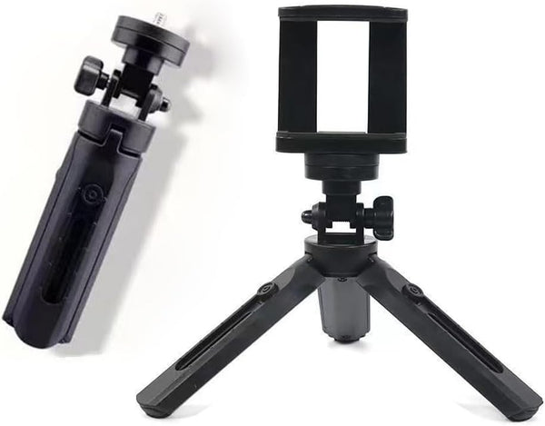 ThtRht 2 Pack Mini Phone Tripod Extendable Mini Camera Tripod with Phone Clip