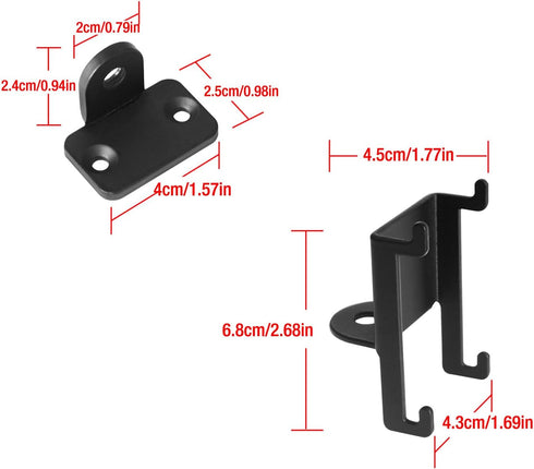 Gugxiom 300 300 Wall Mount Bracket for Surround Speakers and Soundbar, Metal Speaker Wall Mount Kit