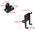 Gugxiom 300 300 Wall Mount Bracket for Surround Speakers and Soundbar, Metal Speaker Wall Mount Kit
