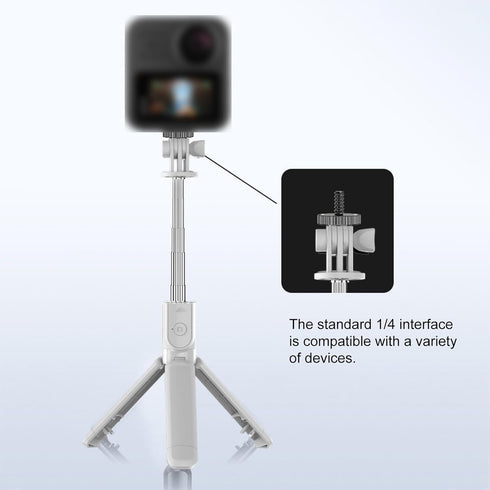 Jectse 65mm 88mm, BT Selfie Stick Tripod, Adjustable Height with Wireless Remote and Foldable Stand, Compatible