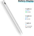 Stylus Pen for iPad (2018-2023) - USB-C Fast Charging, Palm Rejection, Compatible with Multiple iPad Models