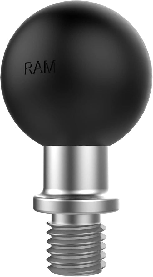RAM Ball Adapter with M10 X 1.25" Threaded Post