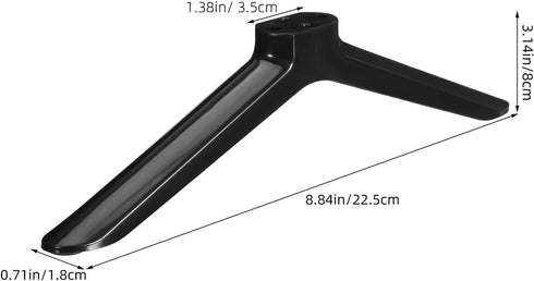 40 Inch 2pcs BESPORTBLE Tv Stand Legs Tv Base Plastic Replacement Pedestal Feet for Flat Screen Tv Living Room Bedroom