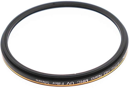 58mm UV Filter, S-Pro HD Nano MRC Camera Ultraviolet Protection Filter, Multicoated, Ultra-Slim Lens Cloth Kit