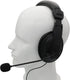 Overhead Headsets Headphones with VOX-PTT Boom Mic, Compatible with Kenwood Puxing Quansheng Wouxun HYT Nexedge Two Way