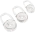 Ear Hooks Earbuds Spare Fit Kit Replacement for Plantronics M70 Bluetooth Headset, 2 Hooks, Silicone Covers Ear-Gels S/M/L