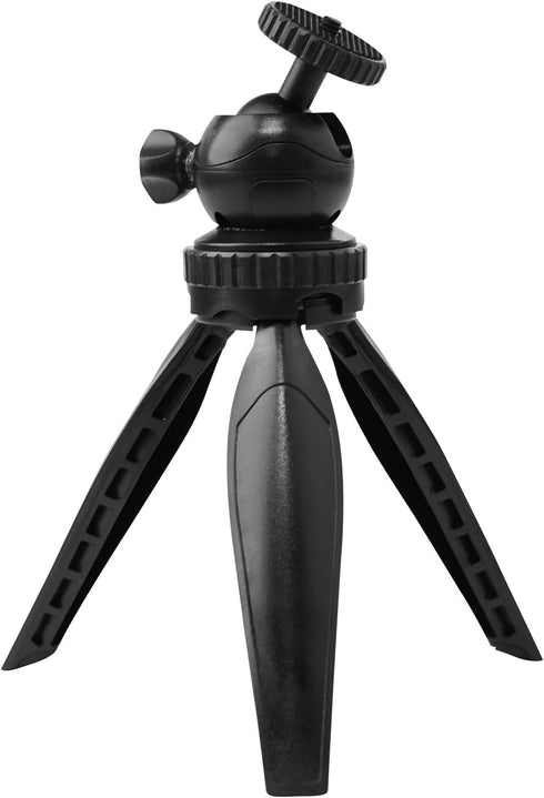 Reflex Camera 1/4" Mount 360 Ball Head Mini Tripod Stand Holder - Portable, Lightweight