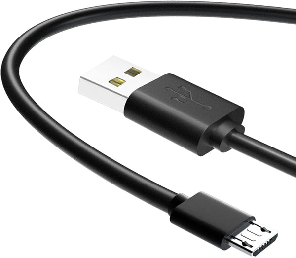 6FT Micro USB Cable for Fire Tablets (1st-8th Gen) - Compatible with HD & Kids Tablets 4th-8th, Charger Cord.