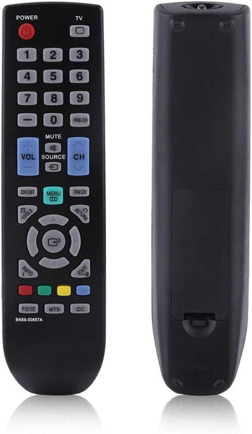 Replacement Remote Control for Samsung TV Models BN59-00857A / BN59-00865A / BN59-00942A - No Programming Required