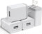 USB Wall Charger Block 12W, 4 Pack USB Plug, USB Charging Block, 2.4A/5V Power Adapter, Box Cube Compatible with iPhone