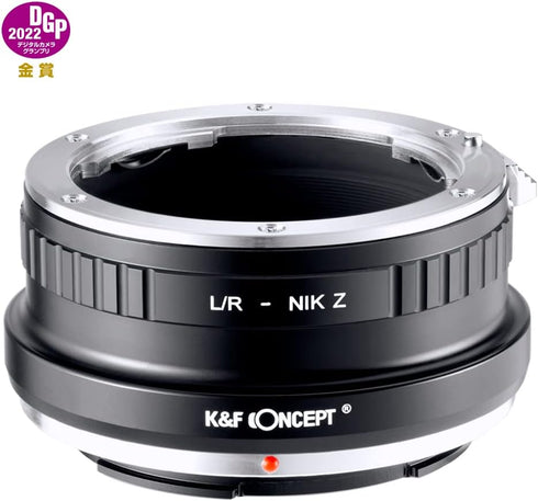 K&F Concept Lens Mount Adapter L/R-NIK Z Manual Focus for Leica R Lens to Nikon Z Mount Camera Body