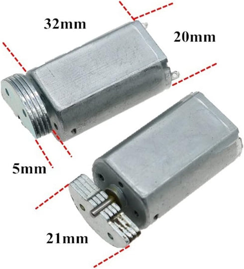 LVLOZ 4.5V 180 180 Electric Motor Electric Toothbrush Motor Electric Shaver Motor Hair Dryer Motor DIY Toy Motor