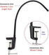 Etubby 27" C925X, C922, C930e, C930, C920, C615, (1/4" Webcam Stand Holder Adjustable Gooseneck Desktop Camera Desk