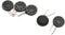 uxcell 5pcs 1W 8 Ohm Magnet Loud Speaker Horn Amplifier - 20mm