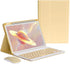 iPad Pro 11 inch M4 Keyboard Case with Mouse, Magnetically Detachable Color Keyboard Case, Yellow