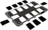 10 Slots Micro SD Card Case Holder, Ultra Slim Credit Card Size Lightweight Portable TF MSD Memory Card Storage