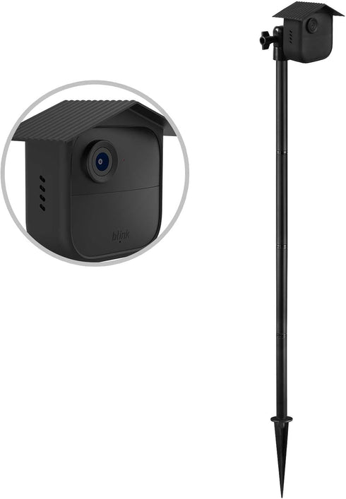 HOLACA 4 2K+ (2025 Camera Ground Stake Mount and Weatherproof Silicone Skin for Blink Outdoor Security Camera/Blink