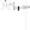 VIVO Steel Universal Full Motion Pole Mount Monitor Arm, Fits 17 to 32 inch Screens, Removable VESA Plate (White)