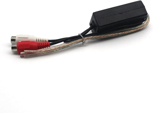 MOTONG Speaker to Female RCA High to Low Line Output Converter for Car/Home Audio