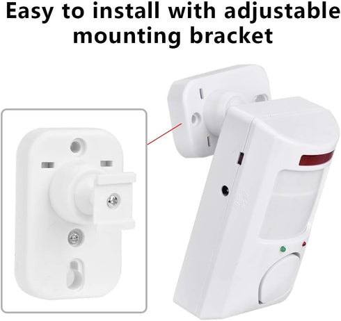 Sonew 105dB Alarm System Infrared Motion Detector for Home Security
