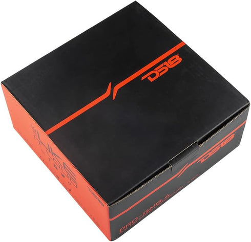 DS18 PRO-GM6.4 Loudspeaker - 6.5", Midrange, Black Steel Basket, 480W Max, Premium Quality Audio Door Speakers