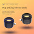 Generic 5X 3.5mm Mini Portable Speaker,Portable Speaker Amplifier,Plug & Play for Music/Calls,Portable Mobile Phones