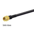 SMA Antenna Extension Cable SMA Male to SMA Male Pigtail Cable WLAN Antenna Cable RG58 3ft/1M for WiFi Wireless Network 2G 3G 4G Antenna Router GSM Bluetooth WLAN LAN
