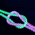 IHAO RGB USB A to Type C Fast Charging Cable, High Data Speed Light Up Colourful for All USB C Devices, 39 Inches