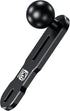 BRCOVAN Aluminum Alloy Mount Base with 1'' TPU Ball Compatible with RAM Mounts B Size 1 Inch Ball Double Socket Arm