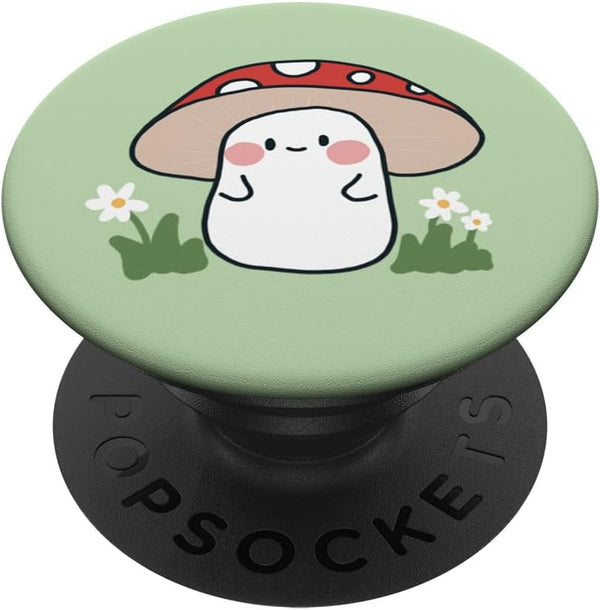 Cute Red Toadstool Mushroom PopSockets Standard PopGrip