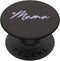 Light Pastel Purple Gray Heart Mama PopSockets Standard PopGrip