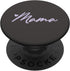 Light Pastel Purple Gray Heart Mama PopSockets Standard PopGrip