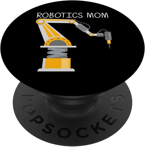 Cool Robotics Art For Mom Mother Robot Engineering PopSockets Standard PopGrip